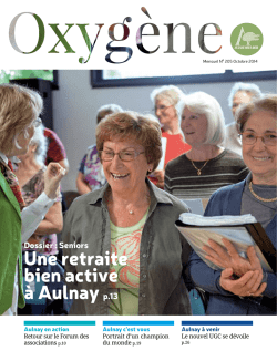 Une retraite bien active à Aulnay p.13