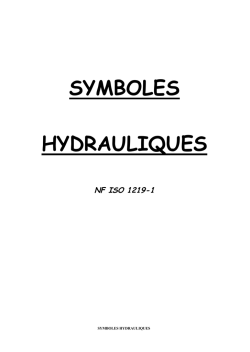 SYMBOLES HYDRAULIQUES