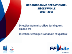 Organigramme opérationnel 2013-2016 V3