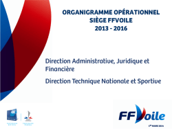 Organigramme op&eacute;rationnel 2013-2016 V3