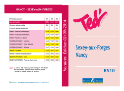 R510 - Sexey-aux-Forges - Ted - Conseil général de Meurthe