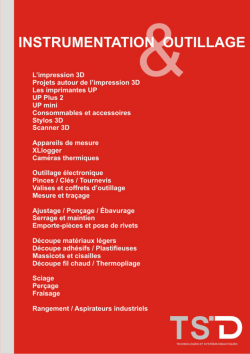 les imprimantes 3d &laquo; up