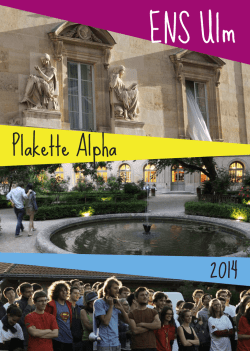 Plakette Alpha - Serveur des &eacute;l&egrave;ves
