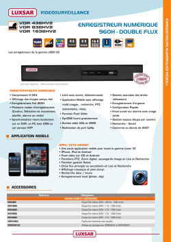 EnrEgistrEur numériquE 960H - DOuBLE FLuX