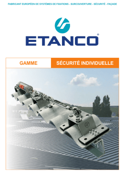 GAMME S&Eacute;CURIT&Eacute; INDIVIDUELLE