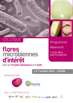 T&eacute;l&eacute;chargez le livret des abstracts du colloque