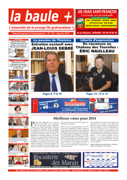 La Baule Plus Janvier 2014