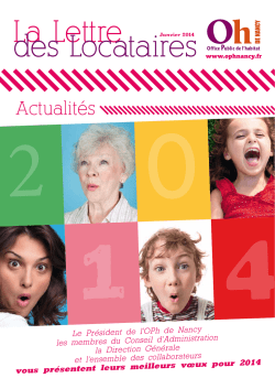 La Lettre des Locataires