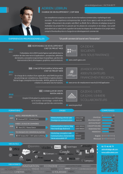 telecharger - Cv Adrien Lebrun