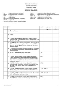 Compilation des fichiers