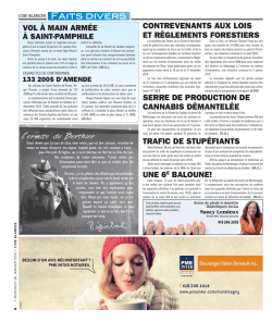 contrevenants aux lois et r&egrave;glements forestiers serre