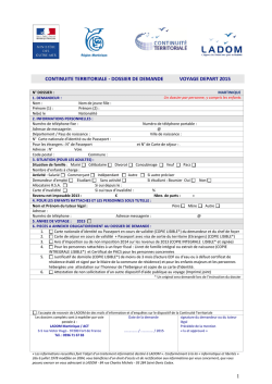 Martinique dossier CT 2015