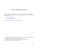 BANQUE d`EPREUVES DUT-BTS 2015