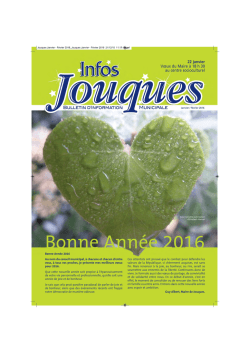 Jouques Janvier - Fe vrier 2016_Jouques Janvier