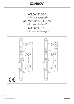 Notice d`installation KEL 564-565