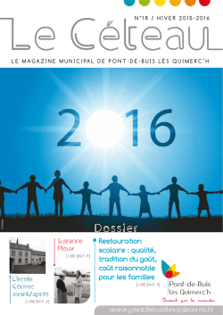 Dossier - Pont-de-Buis l&egrave;s Quimerc`h