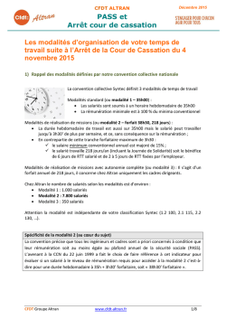 Communication CFDT ALTRAN d&eacute;cembre 2015