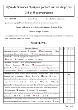 corrig&eacute; - Eric Mondot.