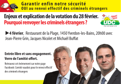Enjeux et explication de la votation du 28 f&eacute;vrier