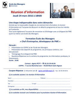 INVITATION CEPPIC : rejoignez nous pour une r&eacute;union de