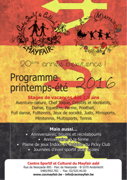 Brochure - CSC Mayfair