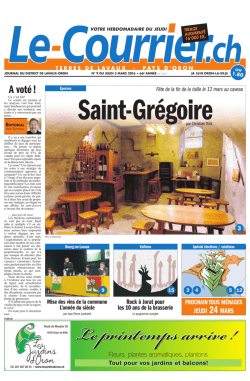 A voté - Le Courrier