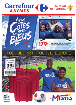 CARREFOUR HYPERMARCH&Eacute; DEPART VERS L