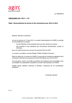 Circulaire Agirc 2014-1-dc