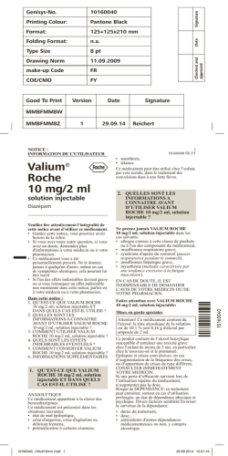 Valium® Roche 10 mg/2 ml