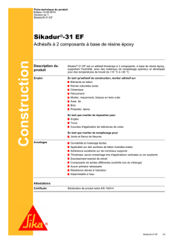 Sikadur-31 EF - Sika Schweiz AG