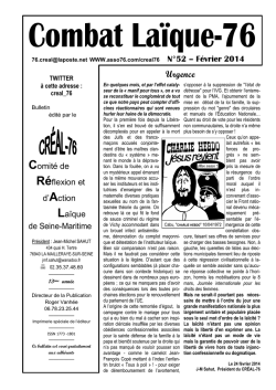 N°52 -février 2014