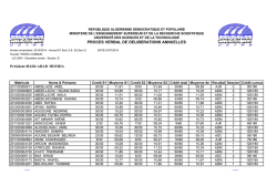 proces verbal de deliberations annuelles