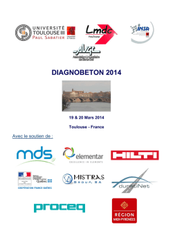 Programme de la conf&eacute;rence