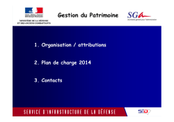 Présentation ESID IDF - Achat.defense.gouv