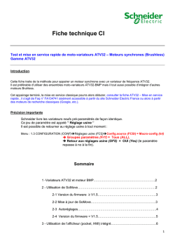 Configuration du variateur Altivar ATV32 avec