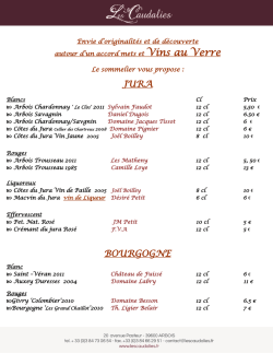 Extrait de vins au verre