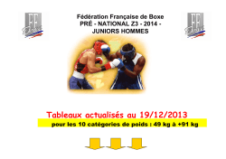 Tab PN3 JH 2014 JS - Fédération française de boxe