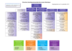 Organigramme 1er septembre 2014 Internet
