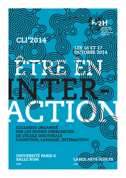 inter - Workshop CLI 2014