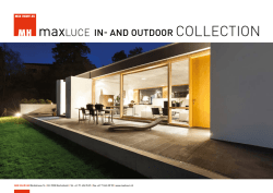 IN- AND OUTDOOR COLLECTION