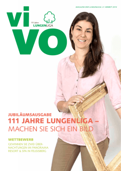 111 JAHRE LUNGENLIGA &ndash; MACHEN SIE SICH EIN BILD