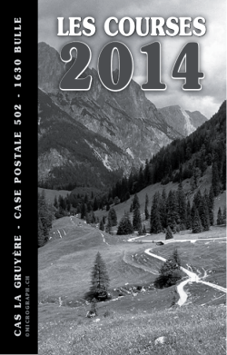 LES COURSES - CAS