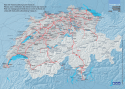 Netzkarte Trasse Schweiz AG