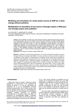 PDF (464.9 KB) - MATEC Web of Conferences