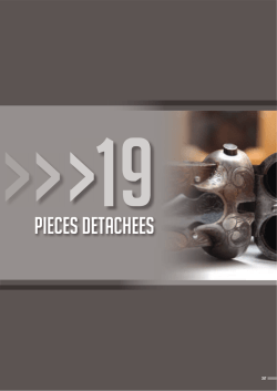 Pi&egrave;ces d&eacute;tach&eacute;es - Colombi Sports