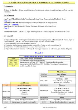 Tel&eacute;charger le pdf - Ligue Corse Judo