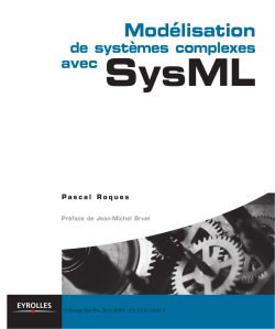 Mod&eacute;lisation de syst&egrave;me complexes avec SysML