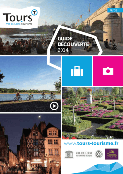 Voir la brochure - Office de Tourisme de Tours