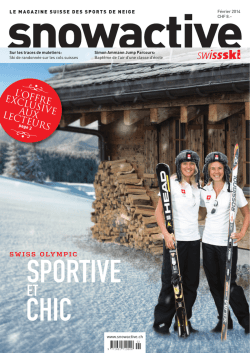 2014 Février: « sportive et chic - Swiss-Ski