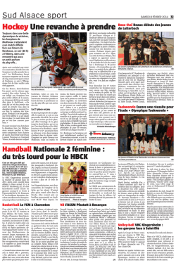 Hockey Une revanche &agrave; prendre